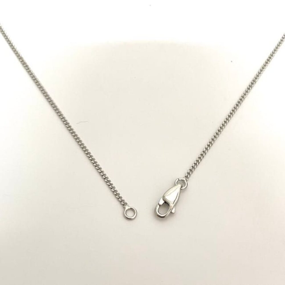 Gucci Cross Necklace Silver Polished Ag 925 S Rank - Picture 7 of 10